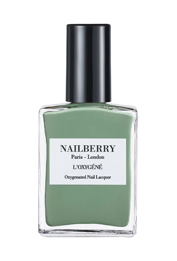 NAILBERRY NAIL LACQUER MINT - OXY SOFT SAGE GREEN