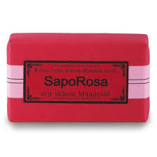 APOMANUM HANDGESCHÖPFTE ROSEN-MANDEL-SEIFE SAPOROSA