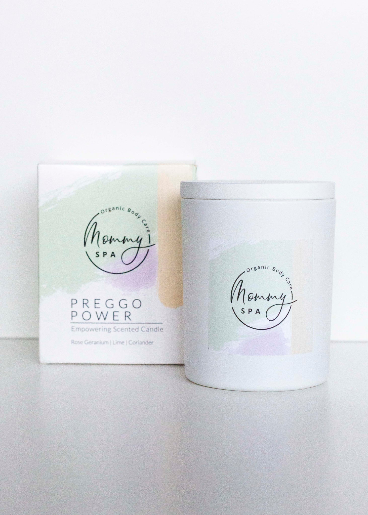 MOMMY SPA 2nd TRIMESTER CANDLE PREGGO POWER