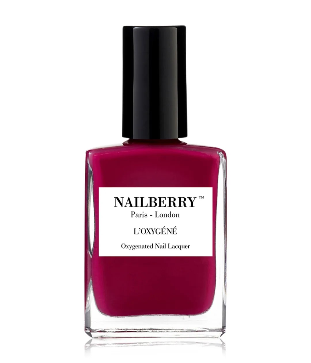 NAILBERRY NAIL LACQUER RASPBERRY - OXY FUSCHIA RED