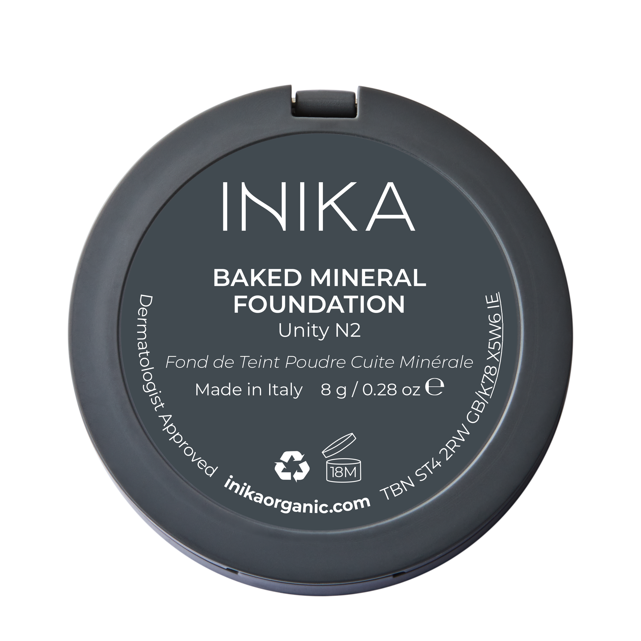 INIKA ORGANIC BAKED MINERAL FOUNDATION