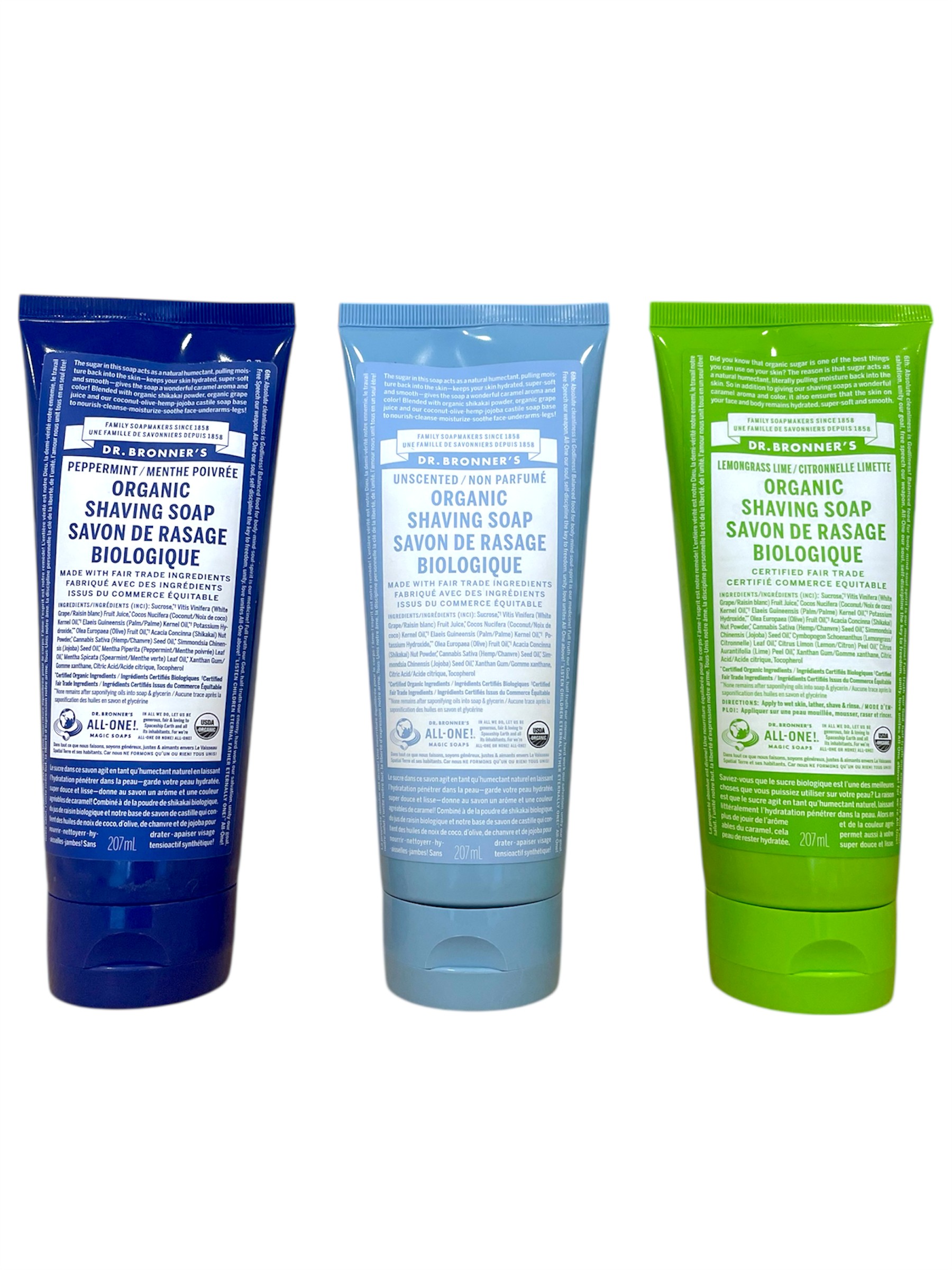 DR. BRONNER'S ORGANIC SHAVING SOAP