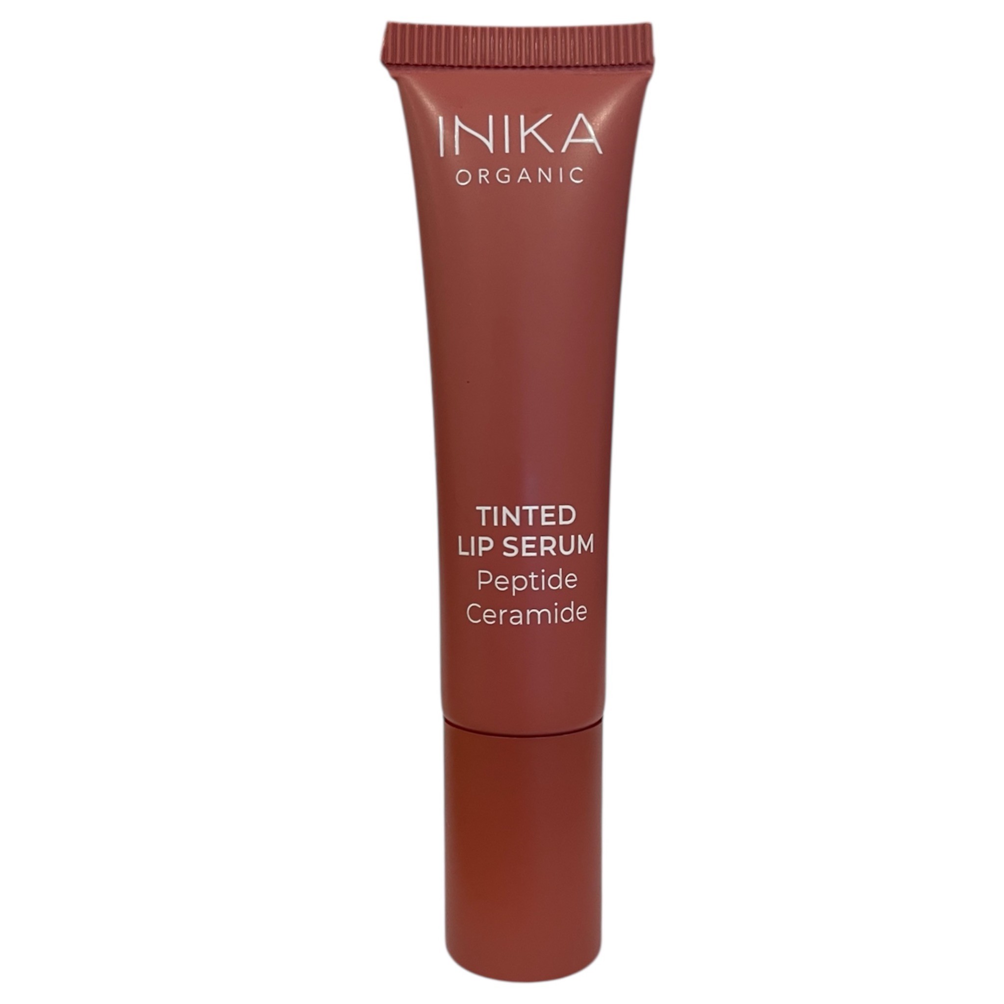 INIKA ORGANIC TINTED LIP SERUM - PEPTIDE + CERAMIDE - PEONY
