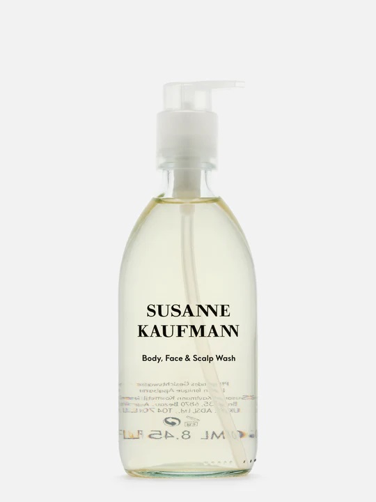 SUSANNE KAUFMANN REINIGUNGSGEL FÜR KÖRPER, GESICHT UND KOPFHAUT  - BODY, FACE & SCALP WASH