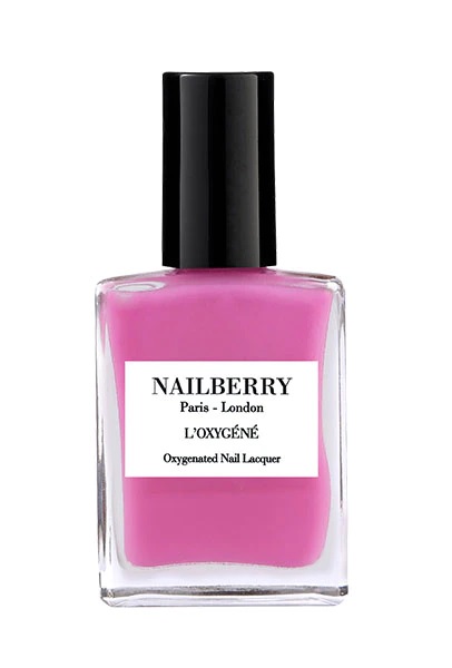 NAILBERRY NAIL LACQUER POMEGRANATE JUICE -  OXY BRIGHT PINK