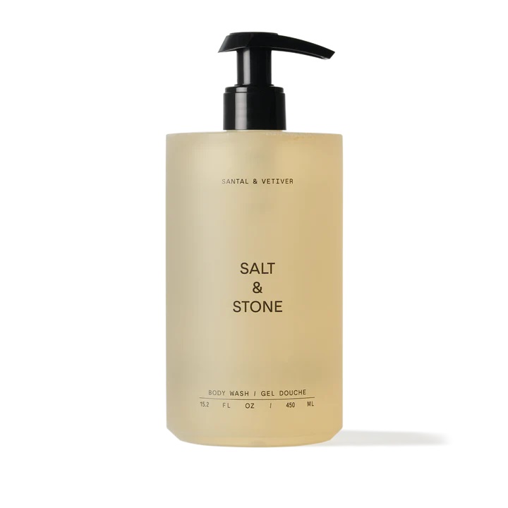 SALT & STONE BODY WASH - SANTAL & VETIVER