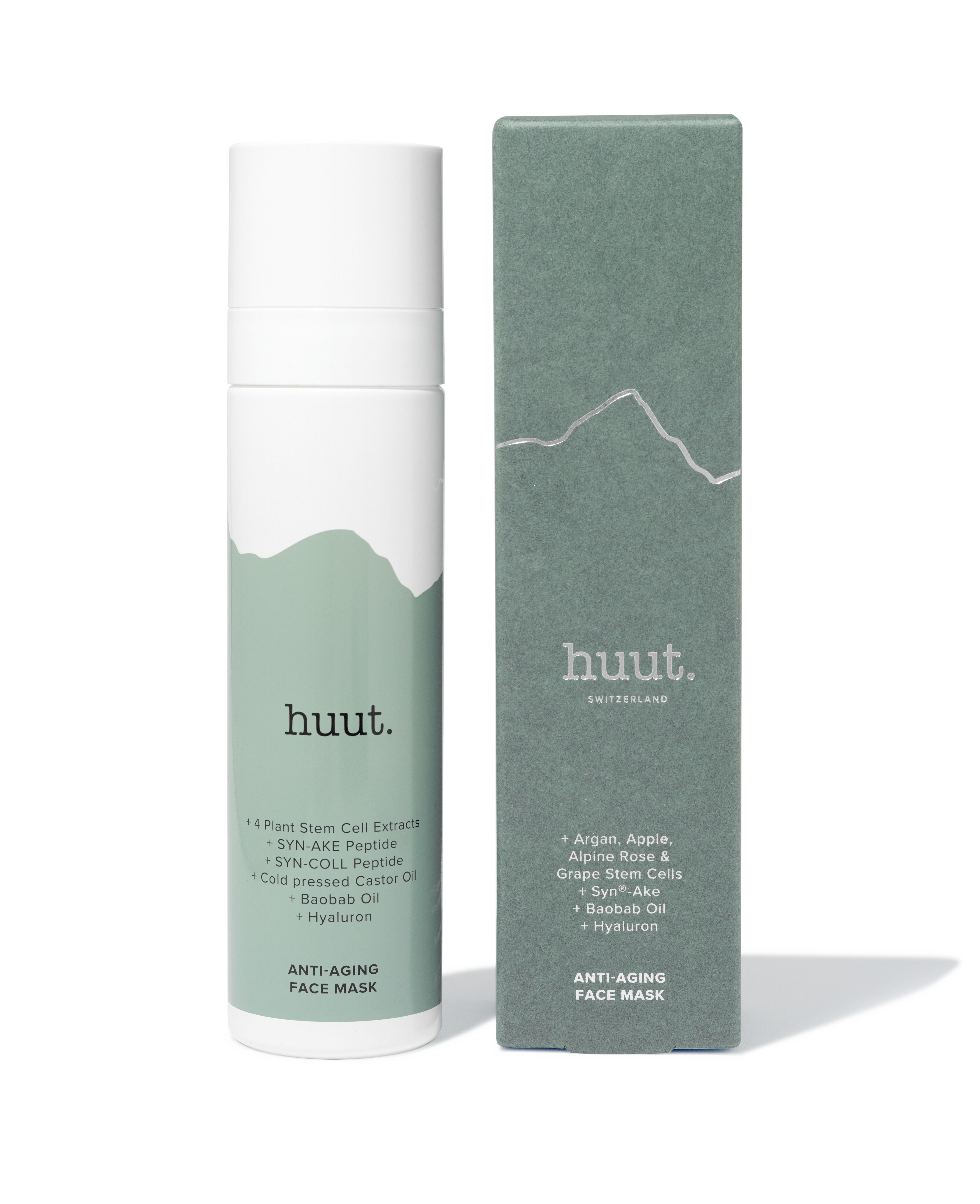 HUUT. SWITZERLAND ANTI AGING FACE MASK