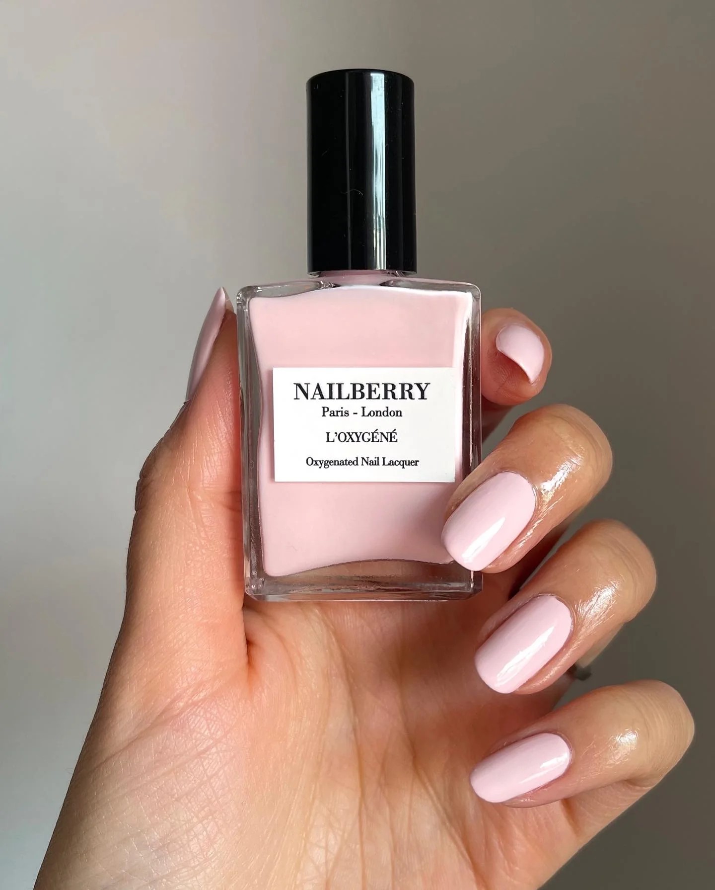 NAILBERRY NAIL LACQUER ROSE BLOSSOM - OXY PASTEL PINK
