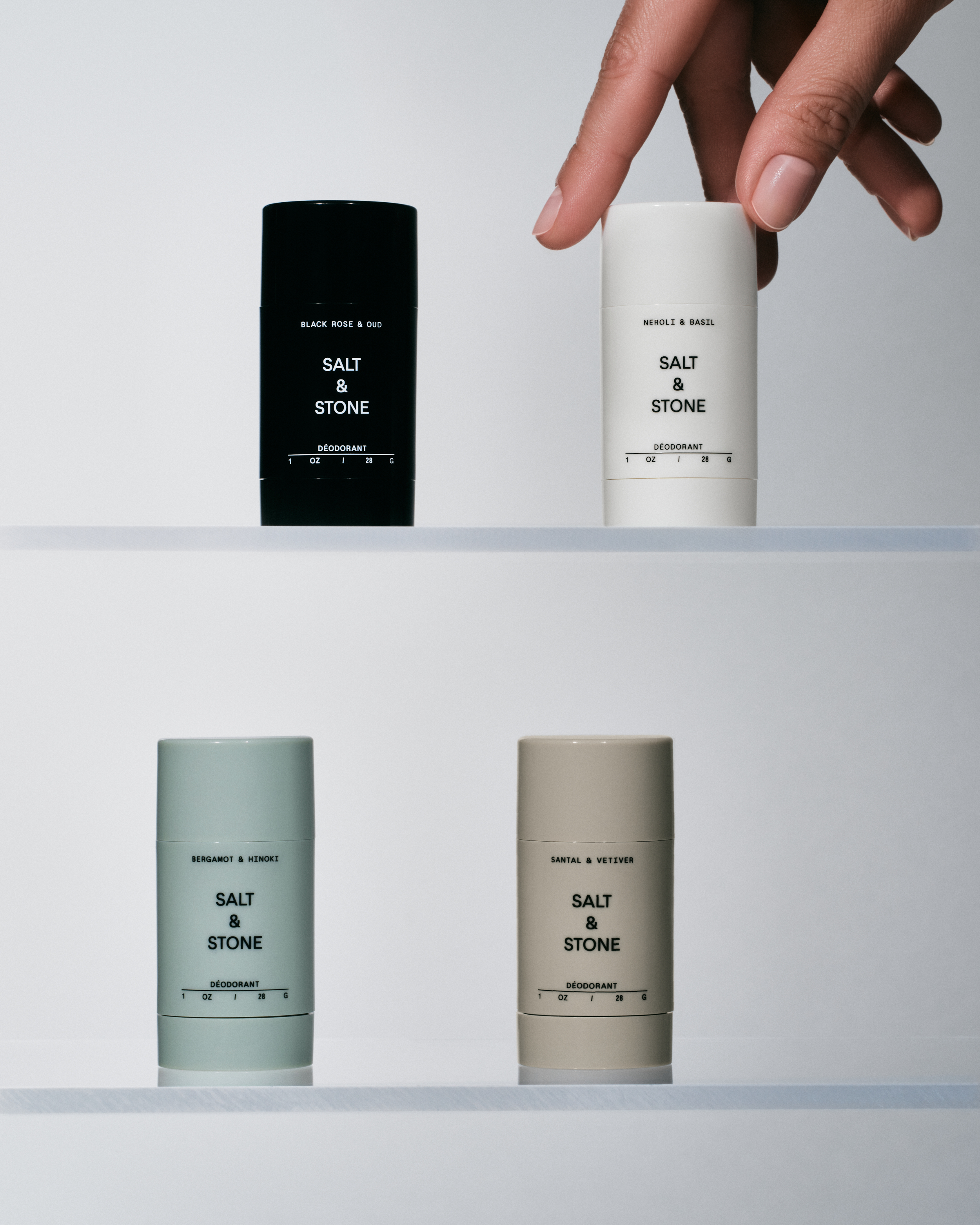 SALT & STONE MINI DEODORANT DISCOVERY SET