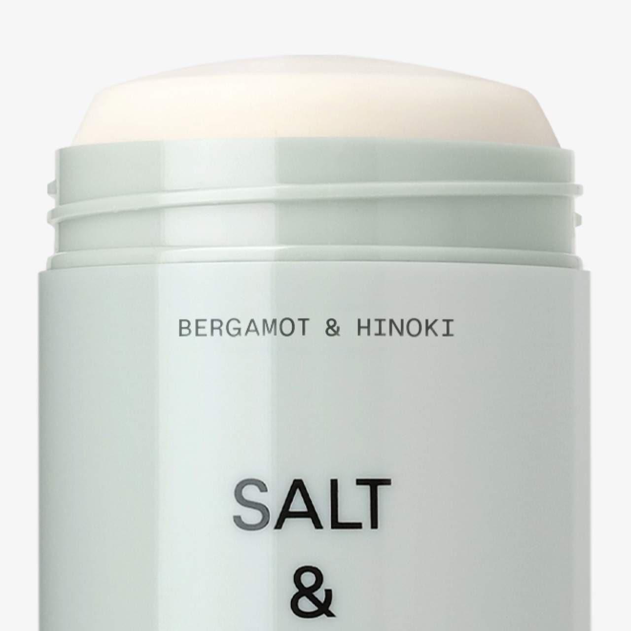 SALT & STONE NATURAL DEODORANT BERGAMOT & HINOKI - EXTRA STRENGTH