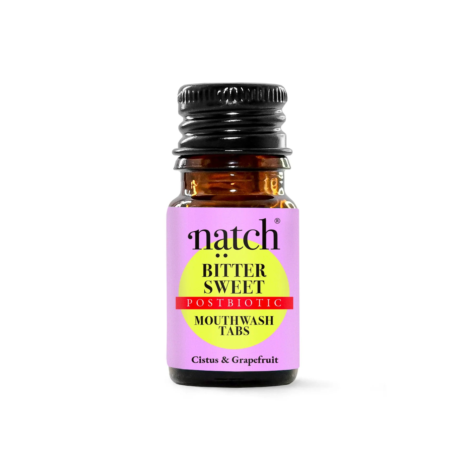 NATCH BITTERSWEET POSTBIOTIC MOUTHWASH TABS TRAVEL