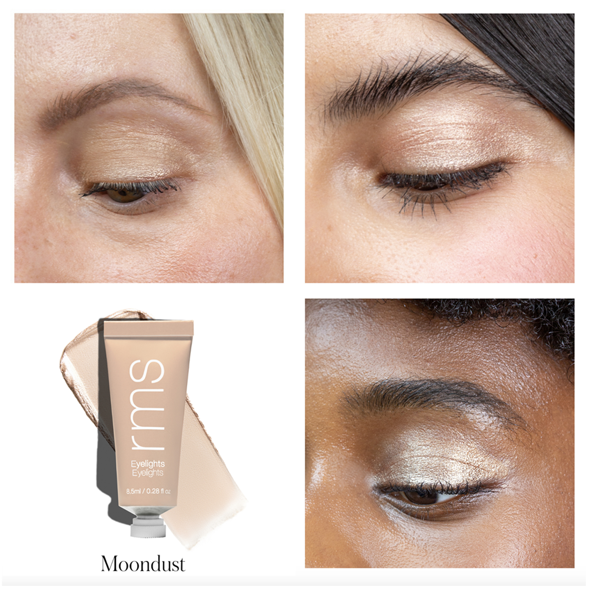 RMS BEAUTY | EYELIGHTS CREAM EYESHADOW - MOONDUST