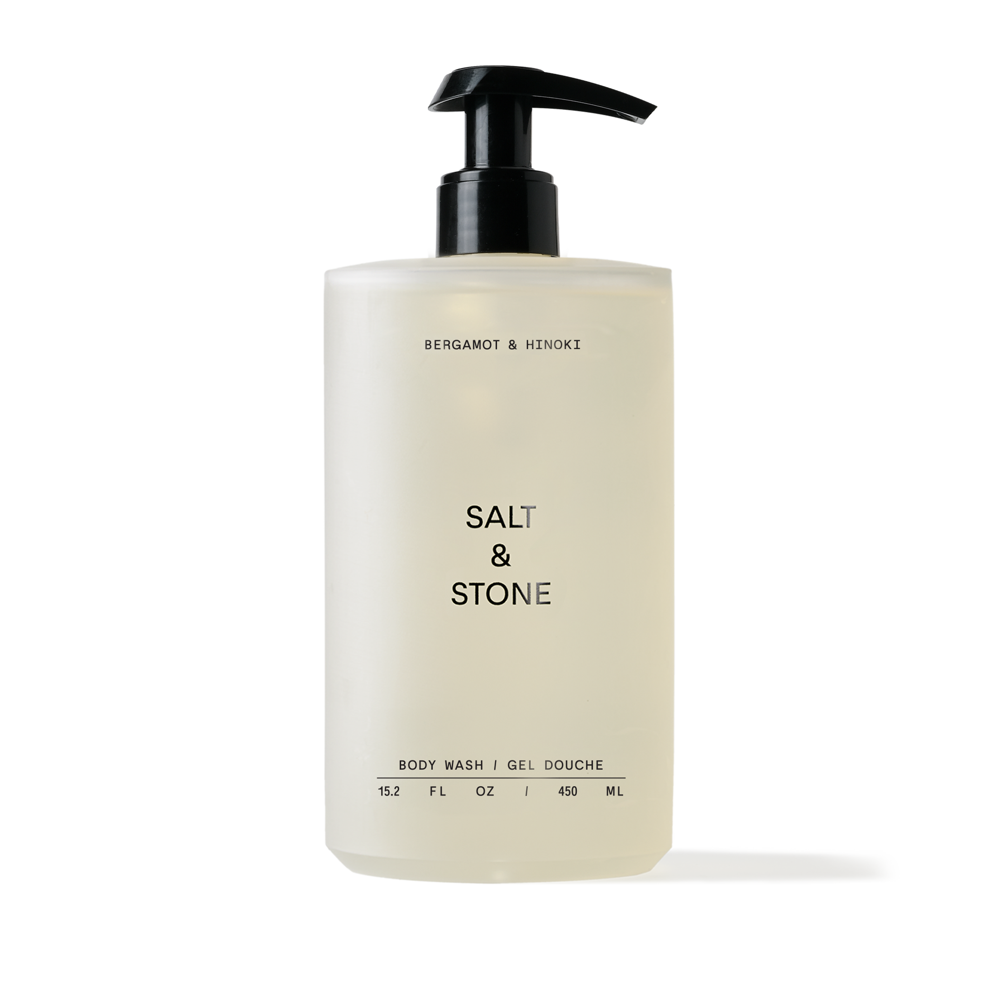 SALT & STONE BODY WASH - BERGAMOT & HINOKI