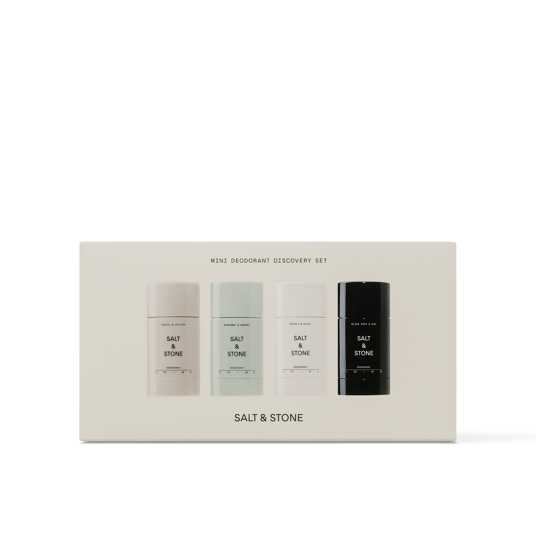 SALT & STONE MINI DEODORANT DISCOVERY SET