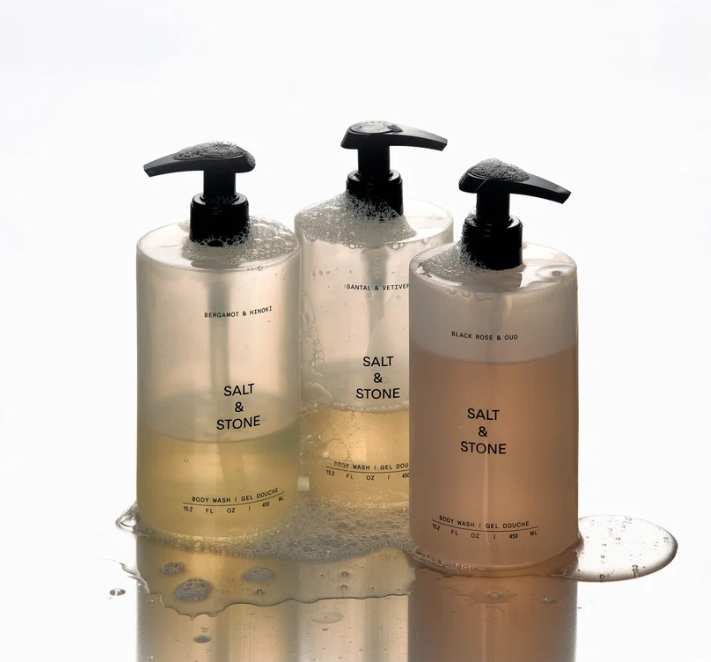 SALT & STONE BODY WASH NEROLI & BASIL