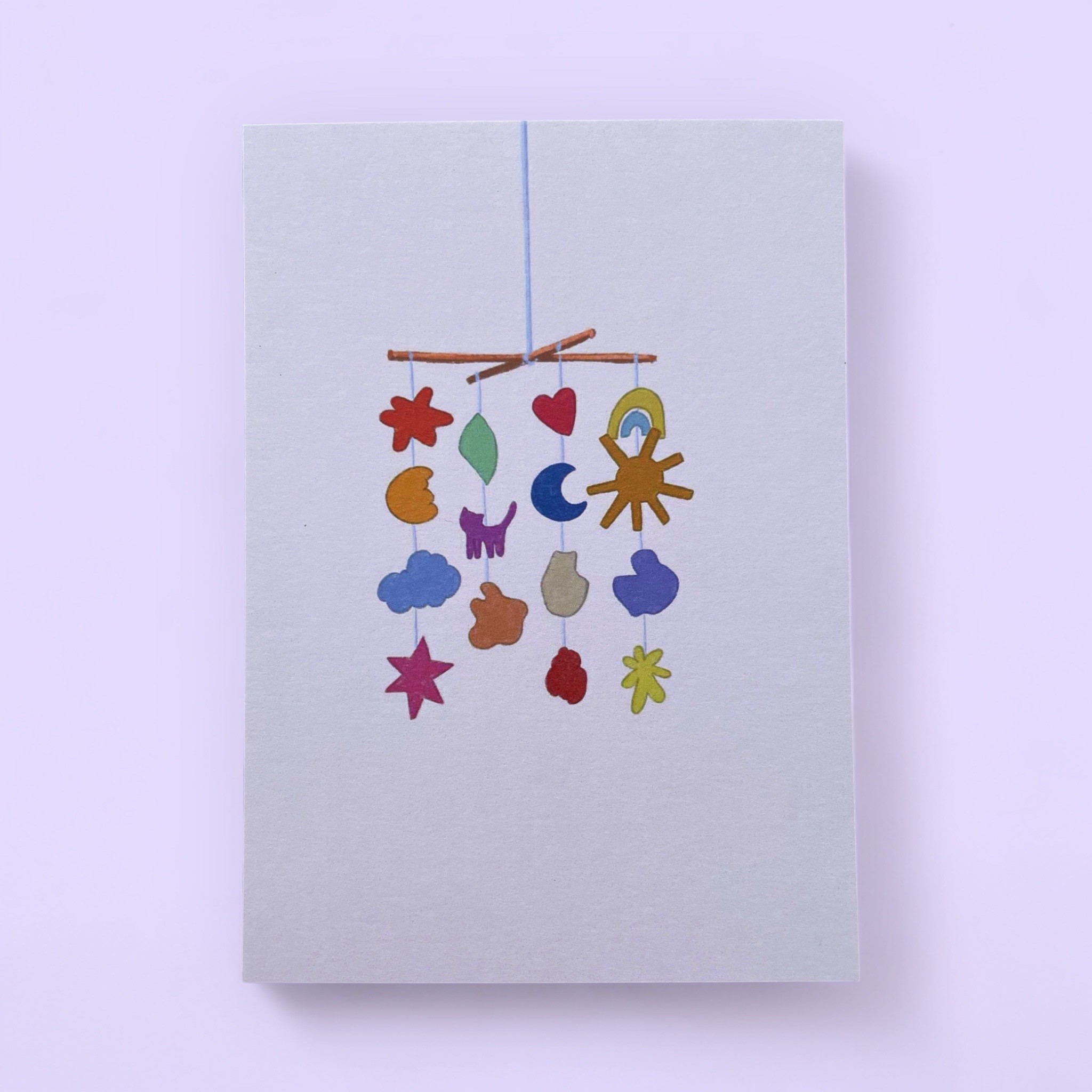 ARION ILLUSTRIERT - GRUSSKARTE BABY MOBILE 