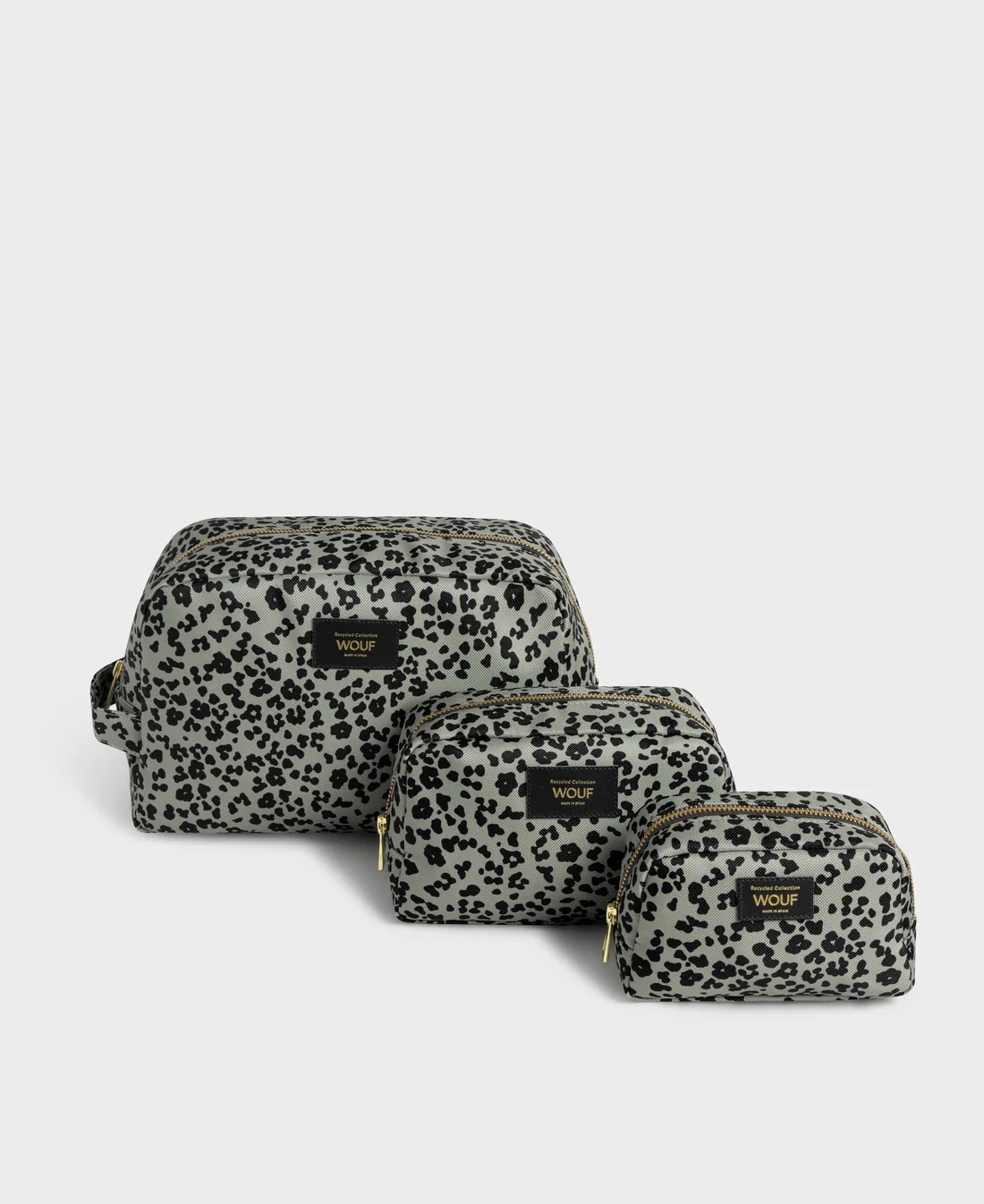 WOUF STEEL ROAR LARGE TOILETRY BAG