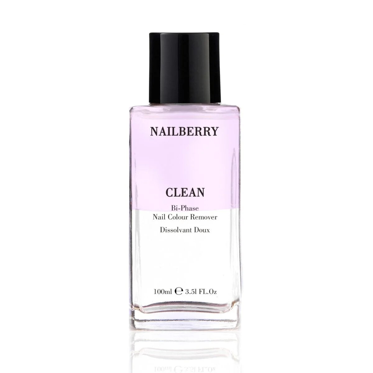 NAILBERRY BI-PHASE NAIL COLOUR REMOVER - CLEAN