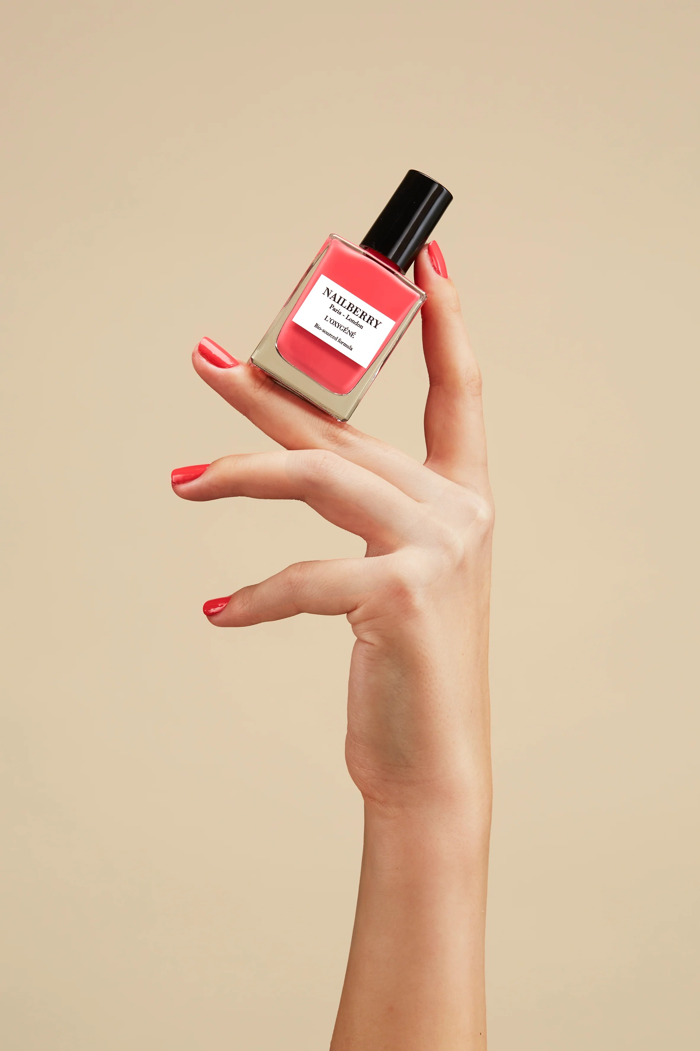 NAILBERRY NAIL LACQUER BUBBLEGUM - OXY PINK CORAL