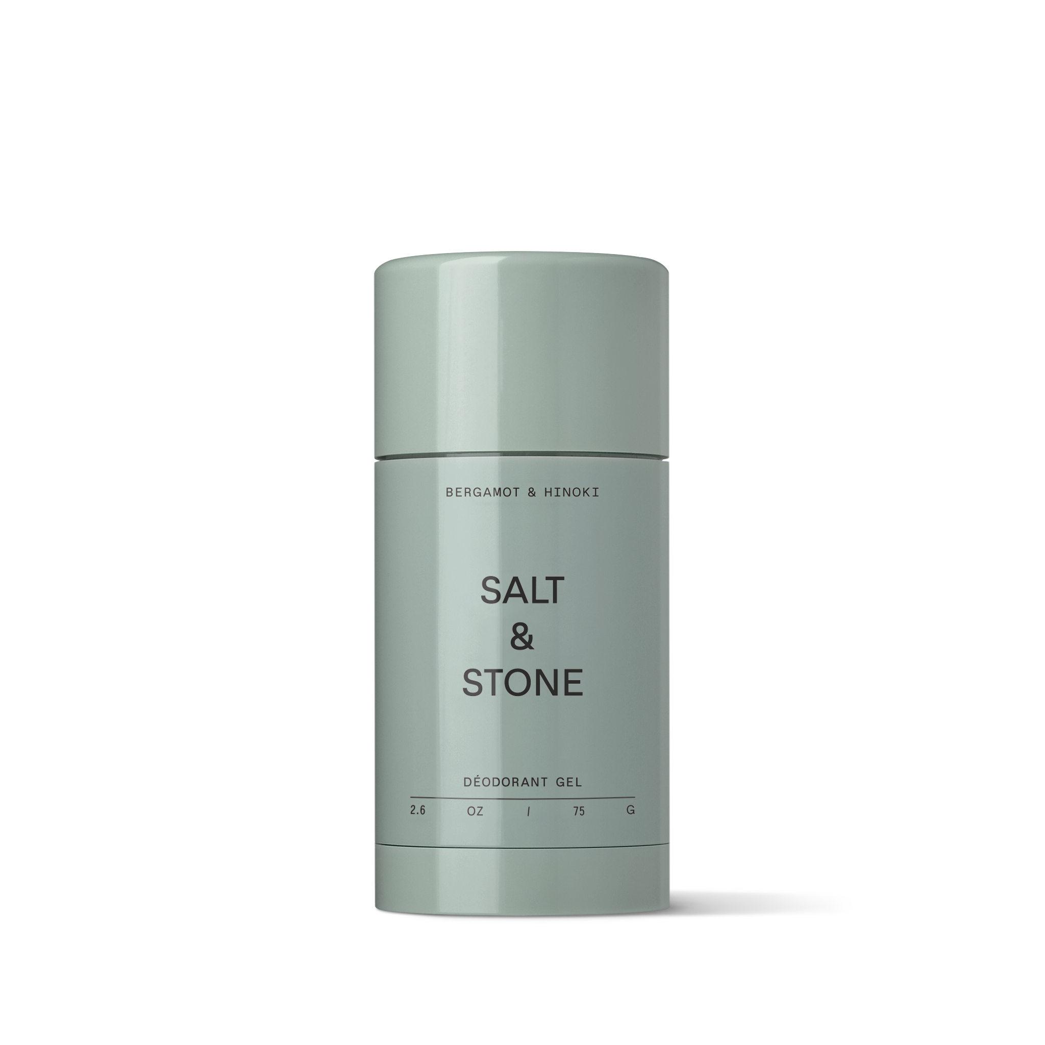 SALT & STONE NATURAL DEODORANT GEL BERGAMOT & HINOKI - FOR SENSITIVE SKIN
