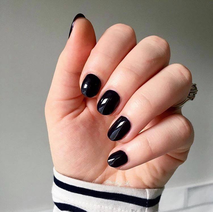 NAILBERRY NAIL LACQUER BLACK BERRY - OXY DEEP BLACK