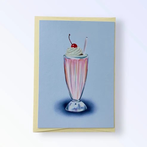 ARION ILLUSTRIERT - POSTKARTE DESSERT SHAKE