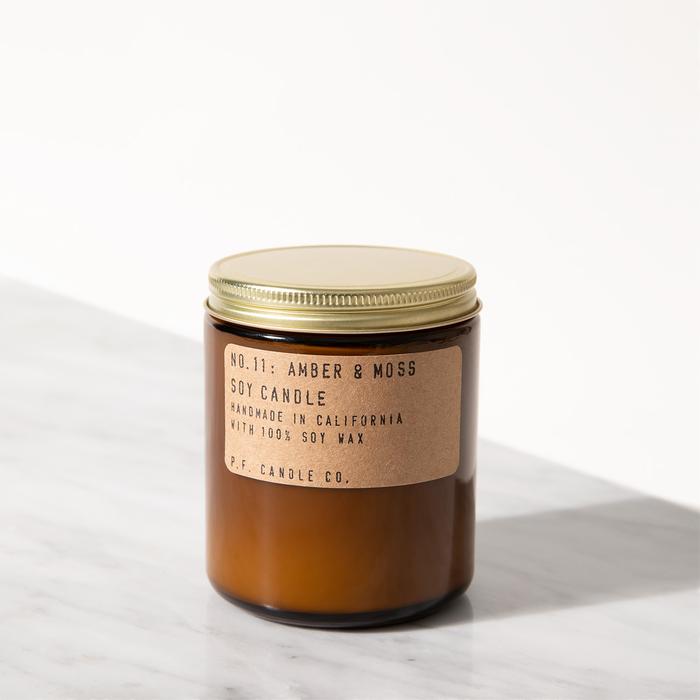 P.F. CANDLE & CO. NO.11 AMBER & MOSS