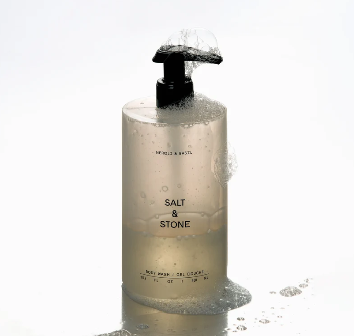 SALT & STONE BODY WASH NEROLI & BASIL