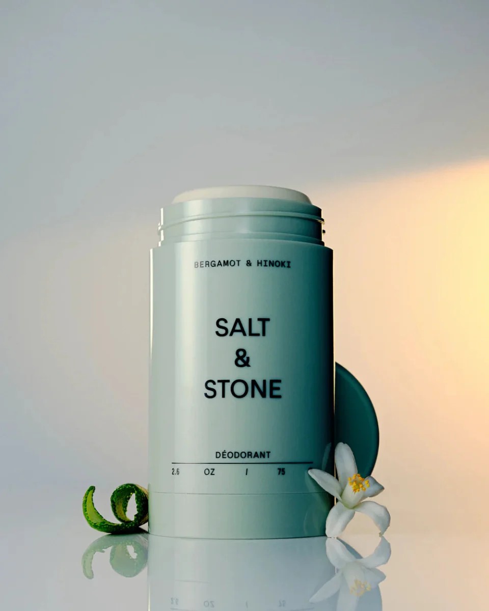 SALT & STONE NATURAL DEODORANT BERGAMOT & HINOKI - EXTRA STRENGTH