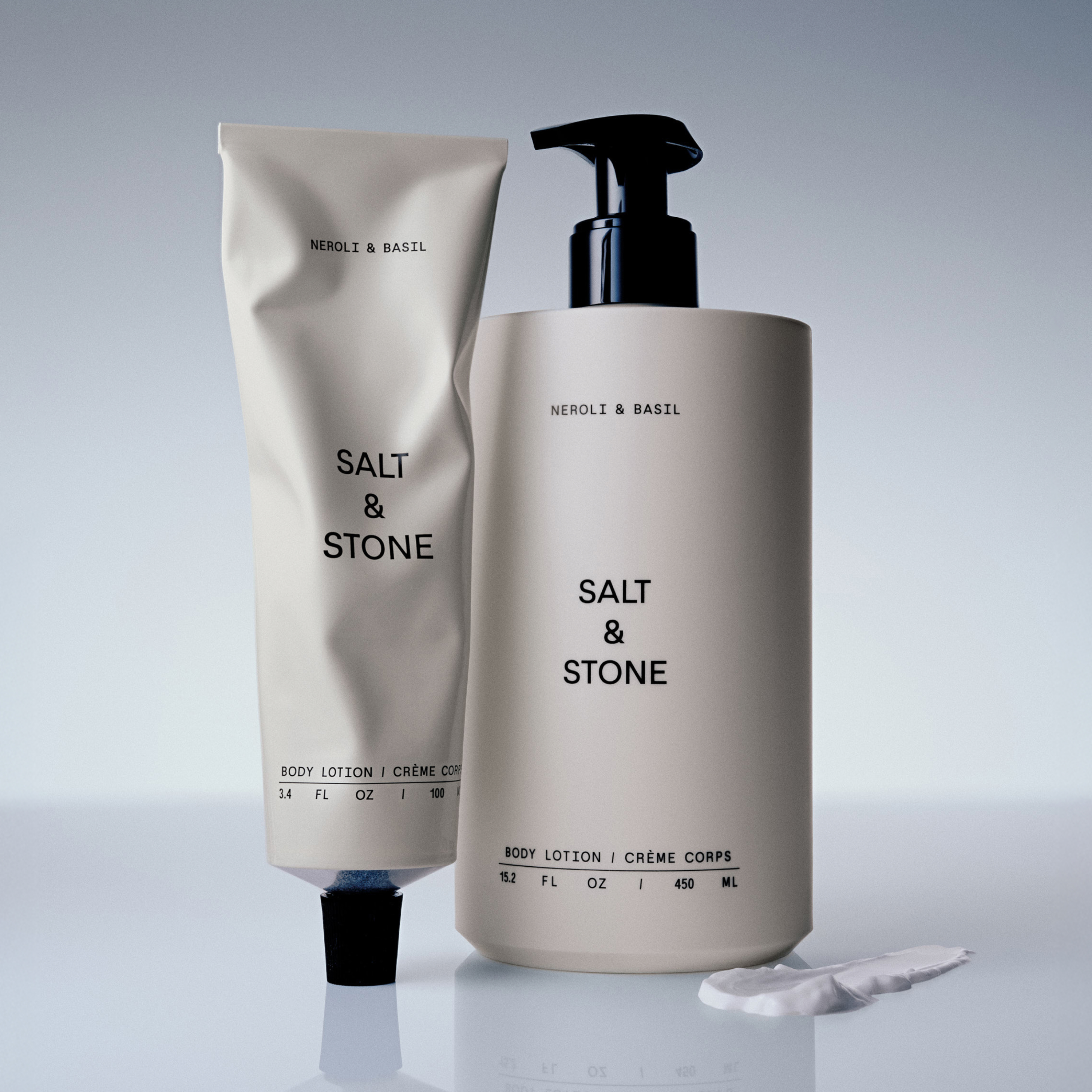SALT & STONE BODY LOTION NEROLI & BASIL