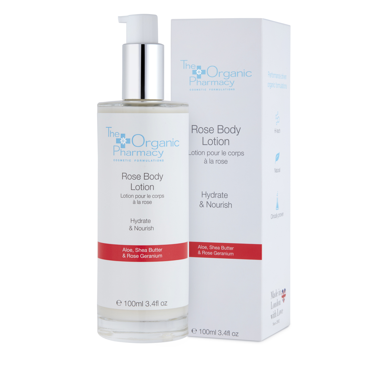 SALE - THE ORGANIC PHARMACY ROSE BODY LOTION_