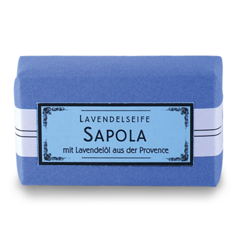 APOMANUM HANDGESCHÖPFTE LAVENDELSEIFE SAPOLA