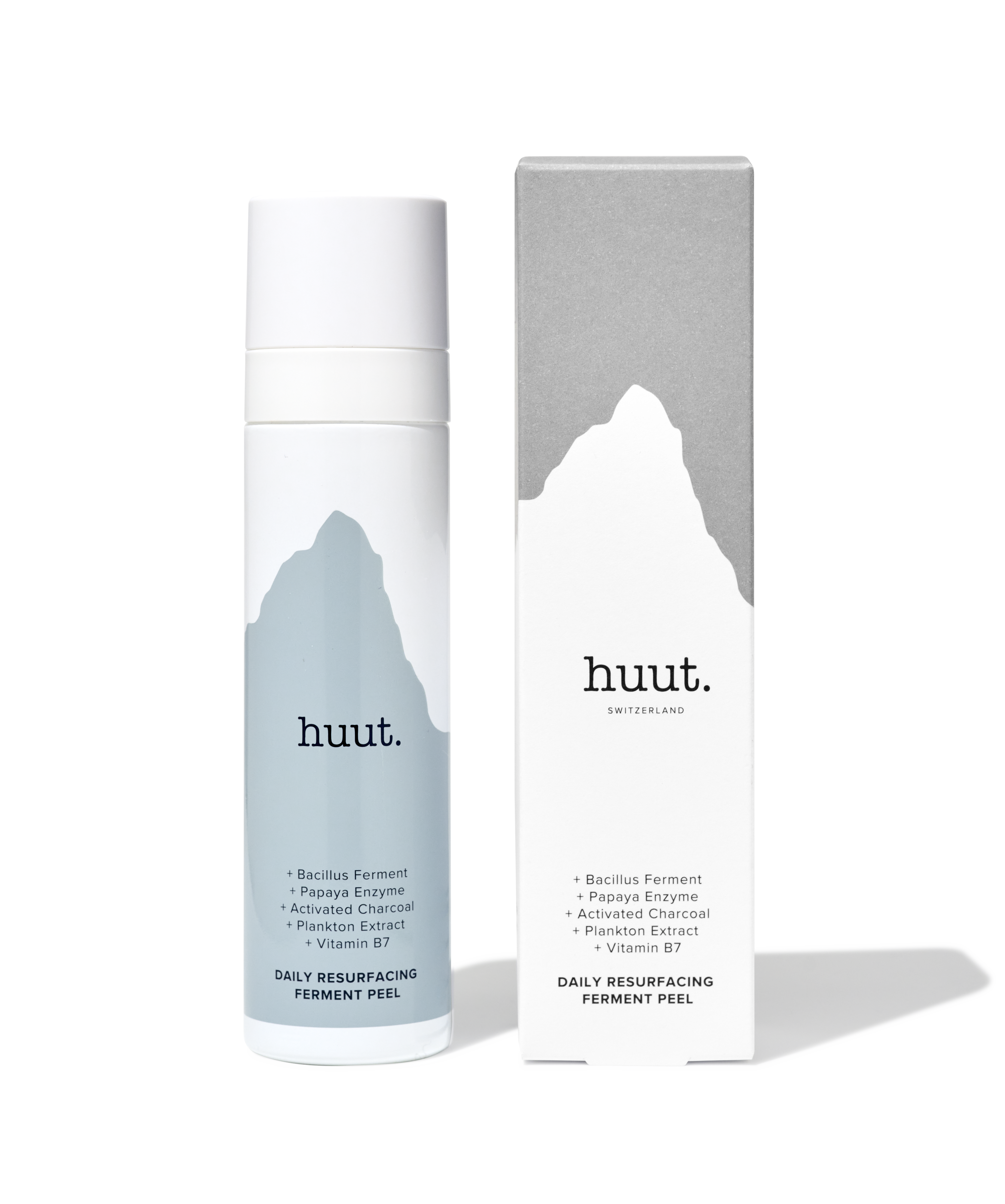 HUUT. SWITZERLAND DAILY RESURFACING FERMENT PEEL