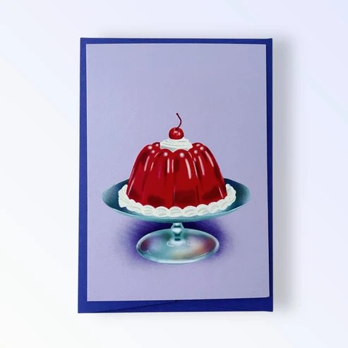 ARION ILLUSTRIERT - POSTKARTE DESSERT PUDDING