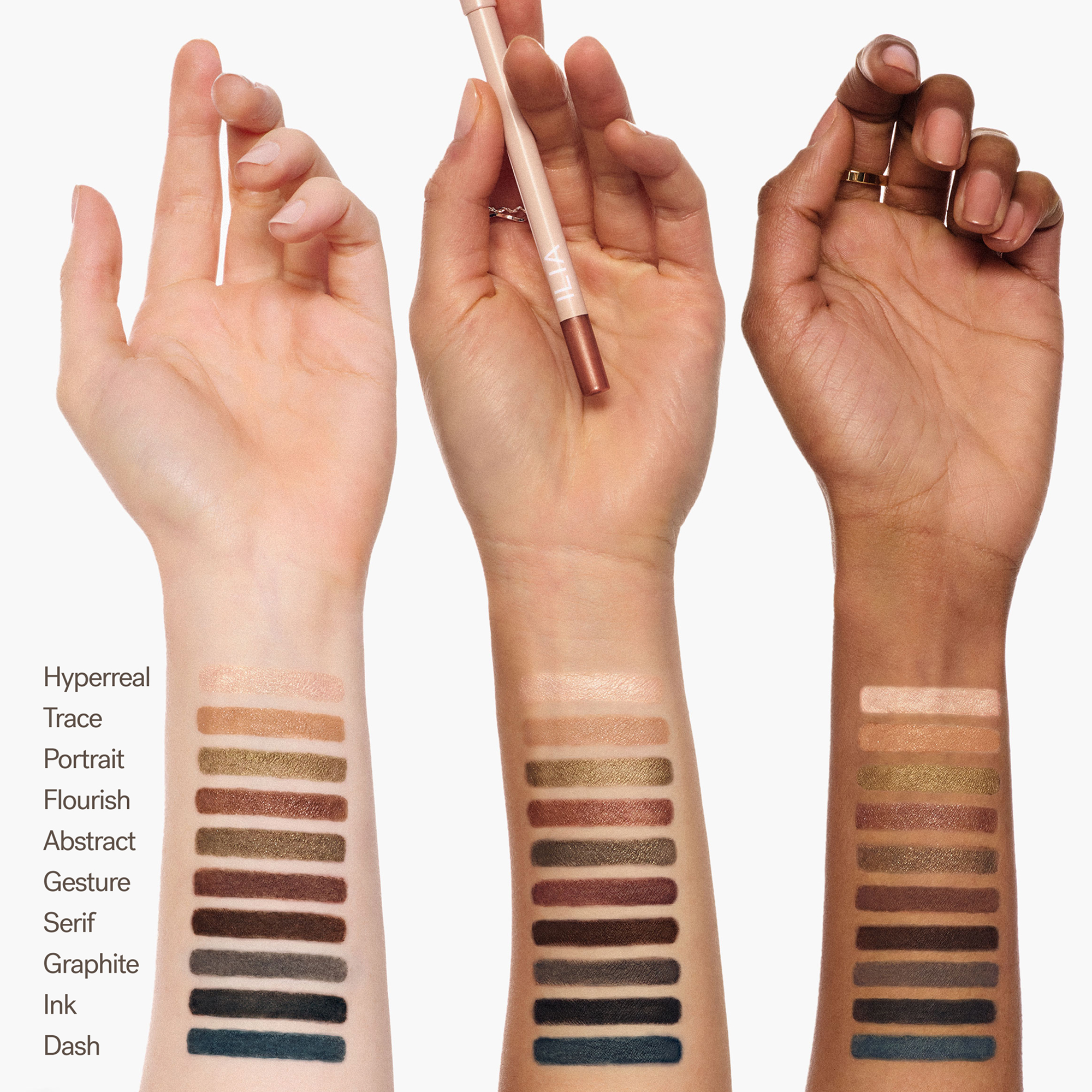 ILIA BEAUTY THRU LINE WATERPROOF EYELINER - SHIMMER