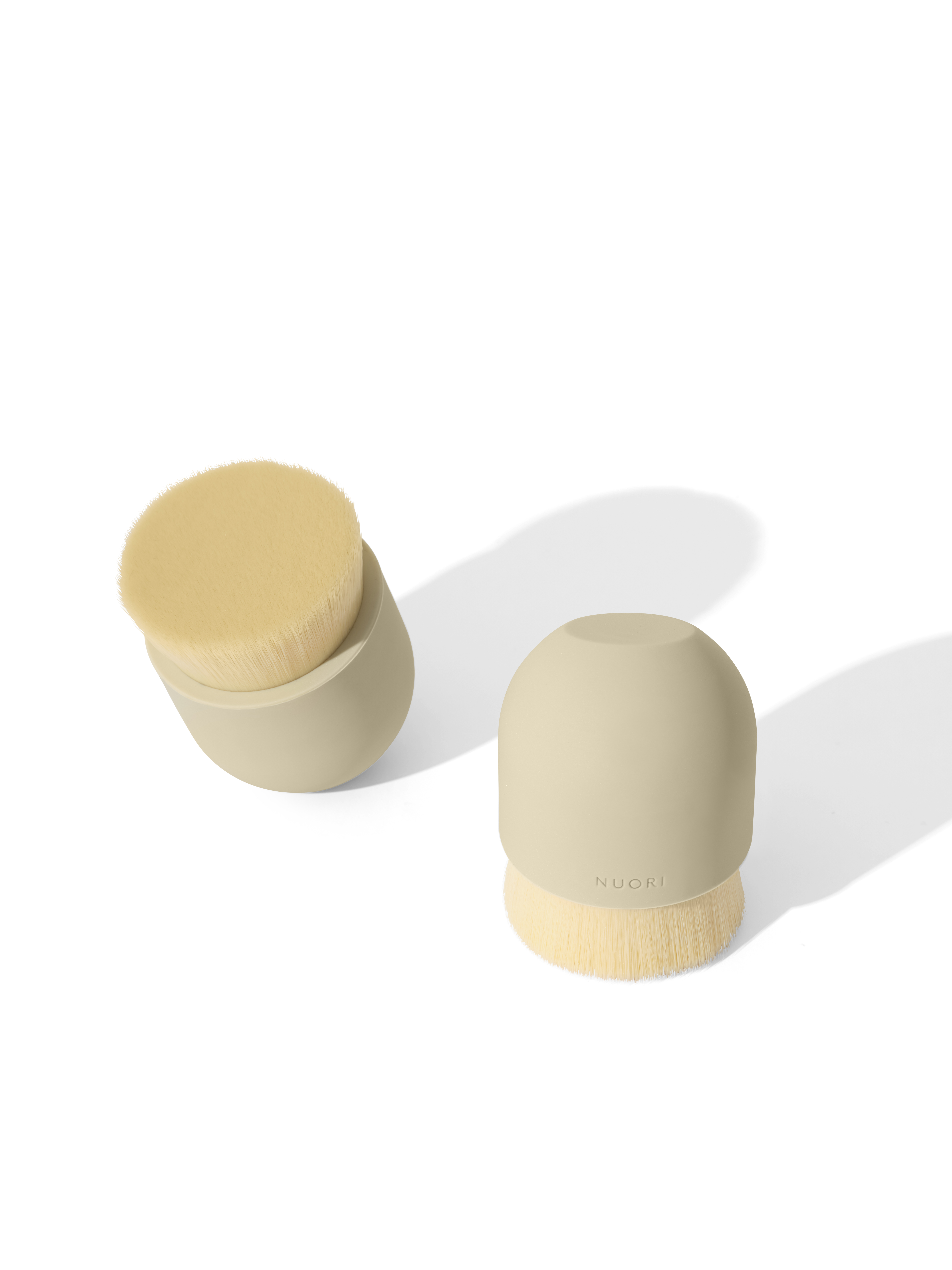 NUORI CARESSING FACIAL BRUSH - NEUTRAL