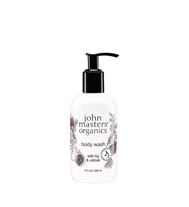 SALE - JOHN MASTERS ORGANICS BODY WASH FIG & VETIVER