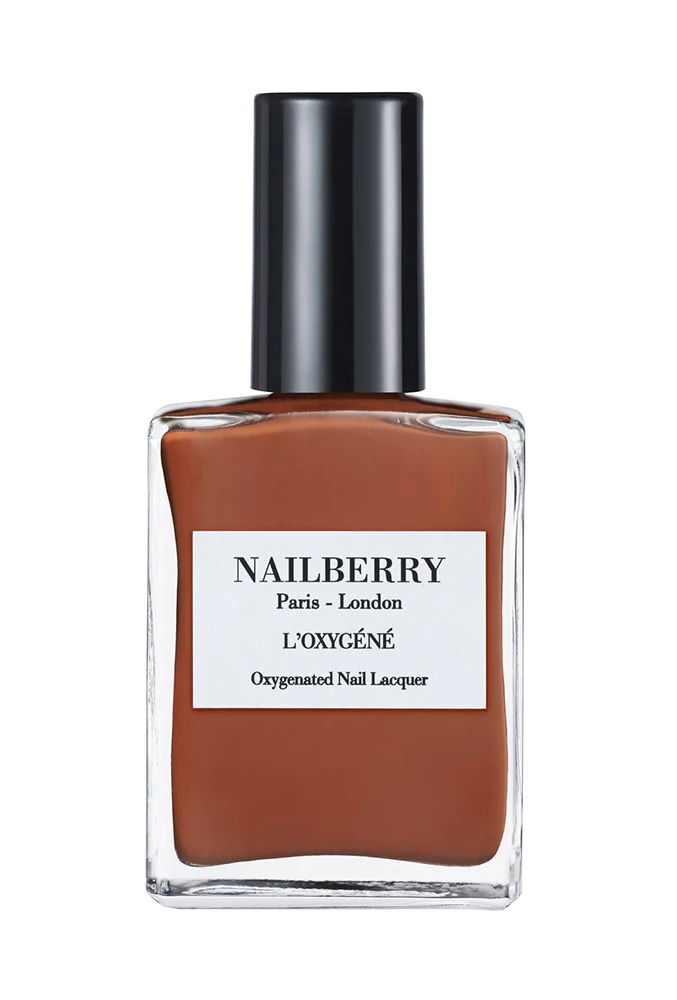 NAILBERRY NAIL LACQUER COFFEE - OXY WARM RICH BROWN